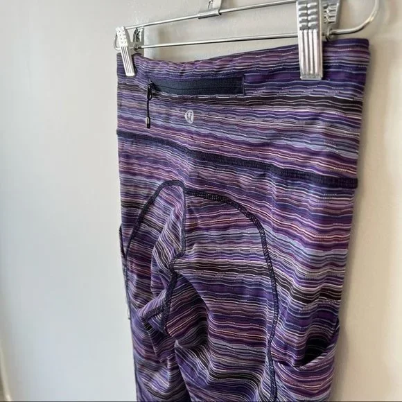 Lululemon Speed Tight IV Leggings Space Dye Twist Ultra Violet - Picture 11 of 16